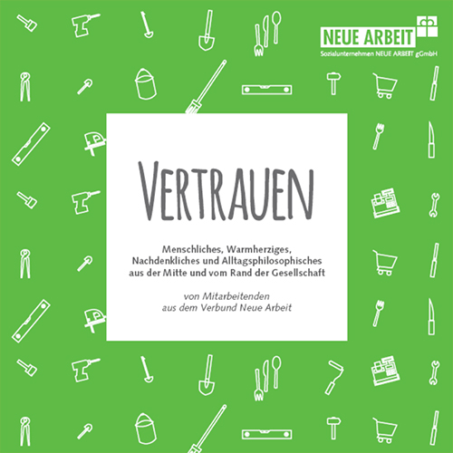 Cover des Geschichtenhefts zum Thema "Vertrauen"