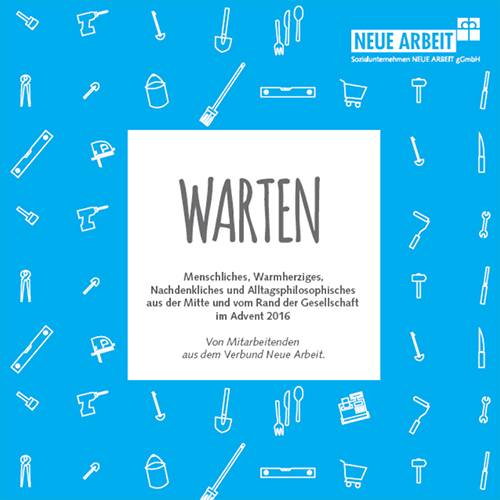 Cover des Geschichtenhefts zum Thema "Warten"