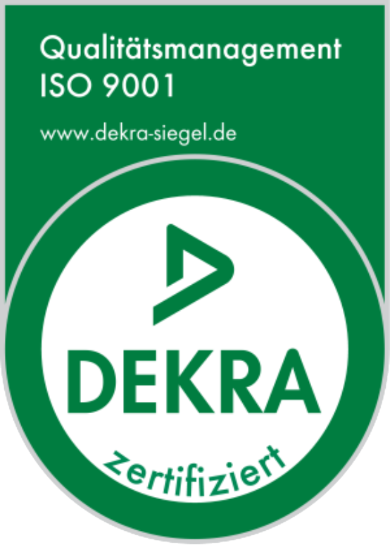 siegel dekra iso 9001