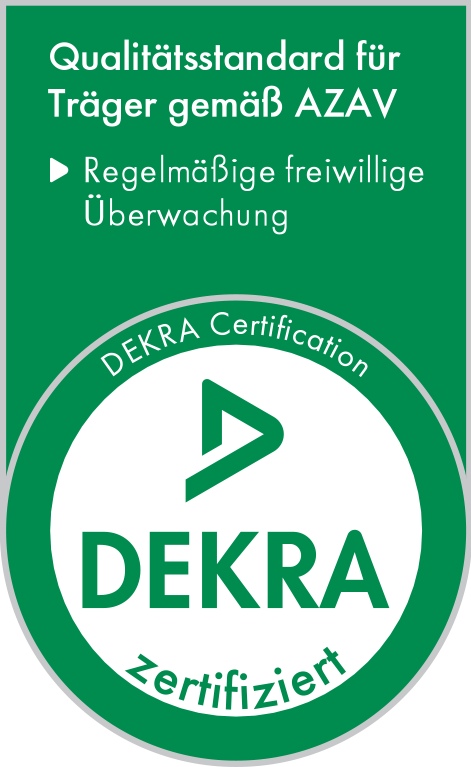 logo dekra azav zertifiziert