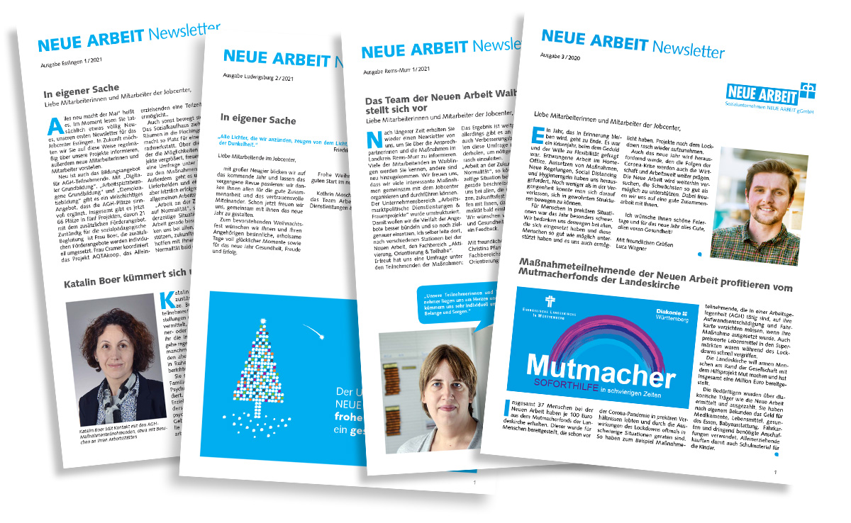 publikationen newsletter an die jobcenter